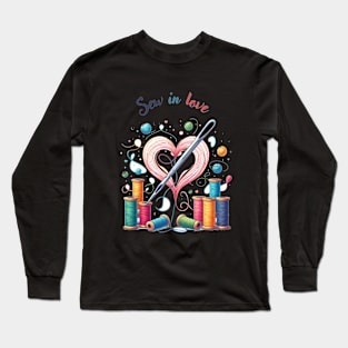 Stitched with Love Long Sleeve T-Shirt